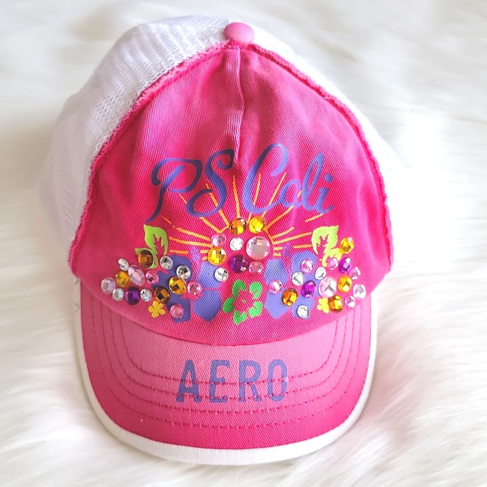 🌴 NWOT Aero "PS Cali" Girls Vintage Hat 🌺